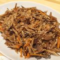 クック6YA8YS☆'s cooksnap of when they made きんぴらごぼう☆すき焼きのたれで楽チン！.