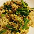 keen's cooksnap of when they made 食感命☆ニラ玉そうめんチャンプルー.