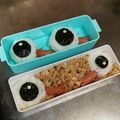 クック4LE2C7☆'s cooksnap of when they made 大人のキャラ弁☆目玉のおやじにぎりめし.