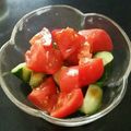 ミミスラッシュ's cooksnap of when they made トマトときゅうりのさっぱりサラダ.