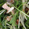 Cook♪Tacos's cooksnap of when they made 鶏皮と水菜の梅おかか和え.