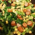 あやじー's cooksnap of when they made 小松菜とコーンのバター炒め.