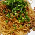 ちーぼちゃん's cooksnap of when they made テンメンジャンで☆豚そぼろパスタ☆.