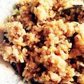 mi1003's cooksnap of when they made アルファ米で作るお手軽チャーハン♪.