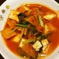 サトモユリア's cooksnap of when they made 中華風♪厚揚げと小松菜のトマトチリ.