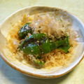 時花菜's cooksnap of when they made ピーマンの鰹節和え.