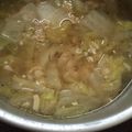 ecca451's cooksnap of when they made ハマります！白菜のアジアンスープ◇.