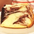 おが氏's cooksnap of when they made チョコマーブルのシフォンケーキ.