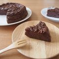 みきとぷら's cooksnap of when they made 低カロリー！砂糖小麦不使用ガトーショコラ.