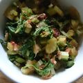 チャンさん's cooksnap of when they made 捨てないで！セロリの葉でもう一品.