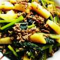 りゅか☆りゅか's cooksnap of when they made ☆長芋と小松菜のオイスターソース炒め.