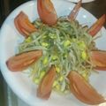 楽ちん楽ちん's cooksnap of when they made ダイエット☆ささみともやしの和風ナムル.