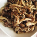 ぱぱろあ's cooksnap of when they made レンジで簡単☆しめじのそぼろ煮。.
