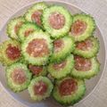 ハーシーズ's cooksnap of when they made 簡単♪ゴーヤ肉詰め。.