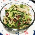 ちかどんどん's cooksnap of when they made きゅうりとささ身の梅肉ポン酢あえ.