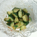 RRchama's cooksnap of when they made 簡単 副菜に きゅうりのピリ辛味噌和え.