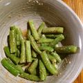 バニモン's cooksnap of when they made 簡単♪いんげんのごま和え♪.