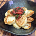 kazu☆DH's cooksnap of when they made こんがり長芋(山芋)の梅シソ乗せ♡.