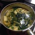 いたずらコリラックマ's cooksnap of when they made 【おみそ汁】ほうれん草と油揚げのお味噌汁.