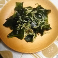 もちっこ橙色's cooksnap of when they made 簡単・美味しい☆わかめとじゃこの炒め物♪.
