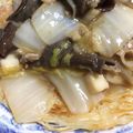 もち姉's cooksnap of when they made そうめんｄｅあんかけ堅焼きそば☆.