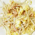 いかめし321's cooksnap of when they made もやしツナ卵炒め.