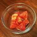 よしみるく's cooksnap of when they made トマトのさっぱりマリネ.