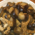 なつあん＊'s cooksnap of when they made 茄子と油揚げのあまから丼.