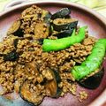 えちごわん's cooksnap of when they made 茄子とピーマンの肉味噌炒め.