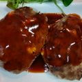ささらんらん's cooksnap of when they made とろ～り♡チーズ in ハンバーグ♪.