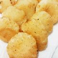 nana✩love's cooksnap of when they made 揚げじゃが餅（イモ餅のフライ）.