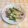オレンジリング's cooksnap of when they made ルクエdeまろやか☆いんげんの卵とじ.