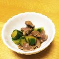 フリードマン's cooksnap of when they made きゅうりと砂肝のにんにく醤油漬け.