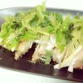 まま3366's cooksnap of when they made レンジで!蒸し鶏さっぱりネギソース.