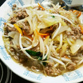 パペパピ's cooksnap of when they made もやしとひき肉の甘辛炒め.