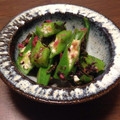 グアニル's cooksnap of when they made 簡単♬オクラの和風♬梅肉和え.
