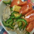 donuts★'s cooksnap of when they made 豆腐が激旨っ！ゴーヤチャンプル.