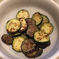 NancyHO's cooksnap of when they made ☆ズッキーニと茄子のハーブソルト炒め☆.