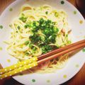 Yukaap's cooksnap of when they made 味噌がミソ！和風クリームパスタ.