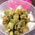 +スー+'s cooksnap of when they made ヘルシーおいしぃ♪アボカド薬味豆腐.