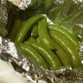 のんのんSTELLA's cooksnap of when they made 超簡単☆スナップえんどうのホイル焼き♪.