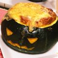 crmk's cooksnap of when they made ハロウィンカボチャグラタン.