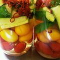 ひろ昆布's cooksnap of when they made 夏野菜のピクルス.