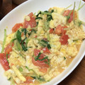 ゆうちょ〒's cooksnap of when they made 水菜トマト卵のオイスターソース炒め.