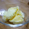 な・ゆーなまま's cooksnap of when they made ジューサーで超簡単！昔味のバニラアイス.