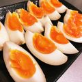 JUNCONIQ's cooksnap of when they made 漬け込みタレが♡一味違う味玉♡.
