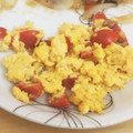 saaayo1124's cooksnap of when they made 簡単( ^ω^ )卵とトマトのサッと炒め.