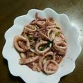 みみりん♪♪'s cooksnap of when they made ぷりぷりイカのガリバタ醤油炒め.