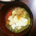 クックI70NC8☆'s cooksnap of when they made 色とりどりふわふわ卵のスープ♫.