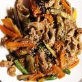 おニャー's cooksnap of when they made ♡茄子とインゲン豆♡の甘辛炒め煮.